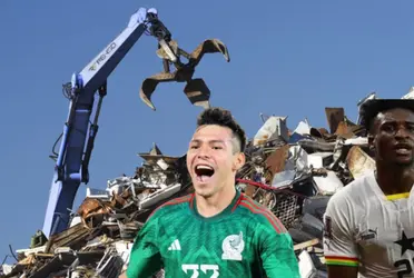 Jugó el partido de México vs Ghana, en su momento fue una de las figuras, ahora tiene una empresa dedicada al reciclaje de chatarra. 