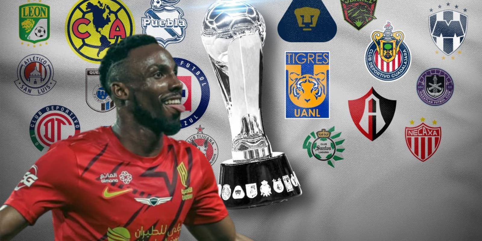 Julián Quiñones junto a clubes de la Liga MX / FOTO MSN
