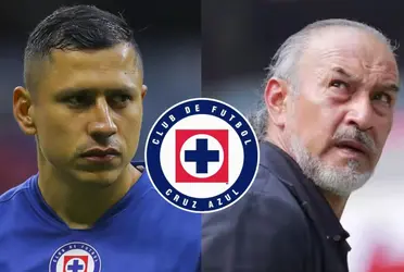 Julio Domínguez estaría fuera del 11 de Cruz Azul tras una fuerte discusión con Raúl Gutiérrez según TUDN