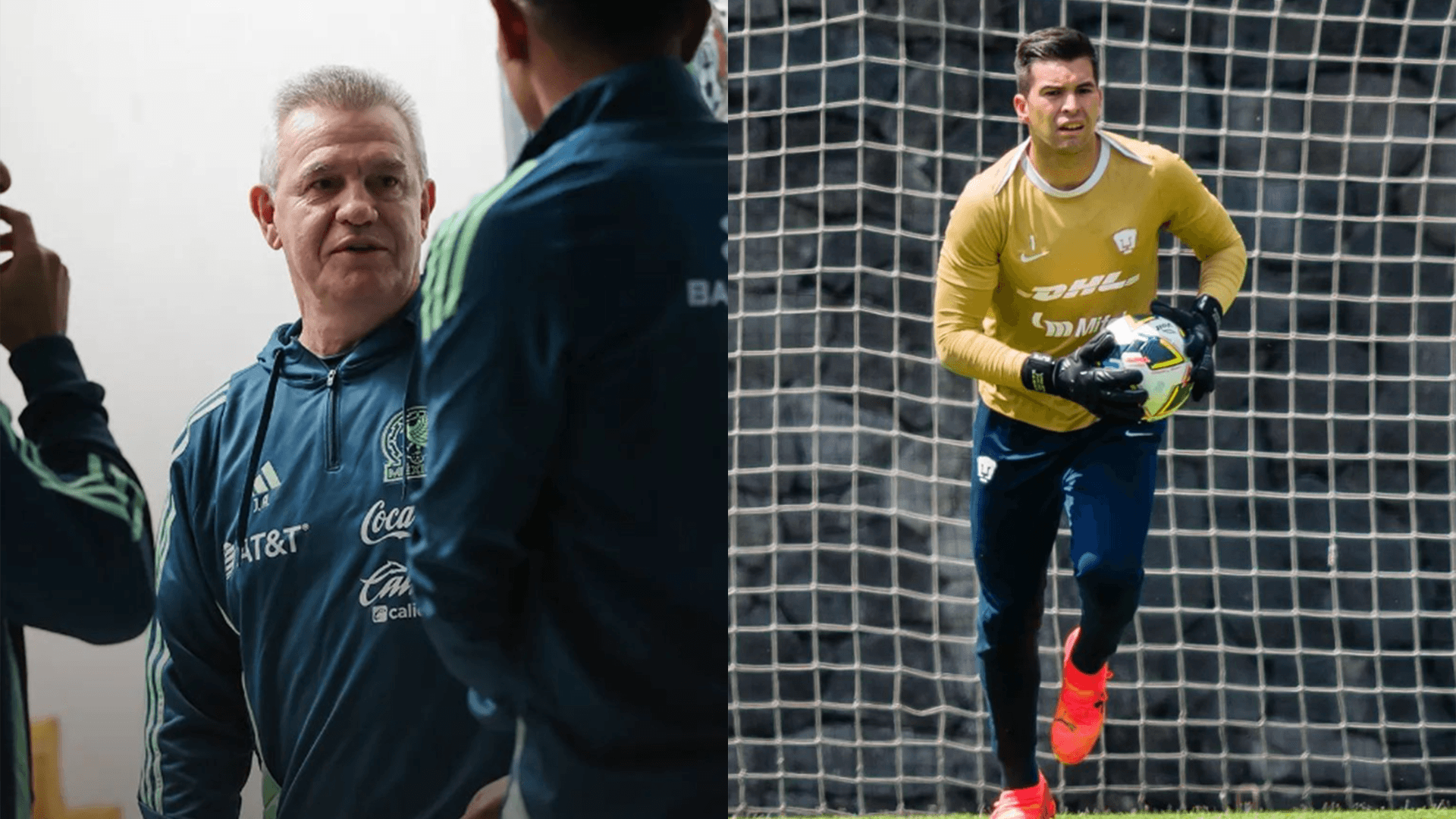 Julio González ha estado borrado del Tri de Aguirre / Foto: @miseleccionmx y @julioglzvela