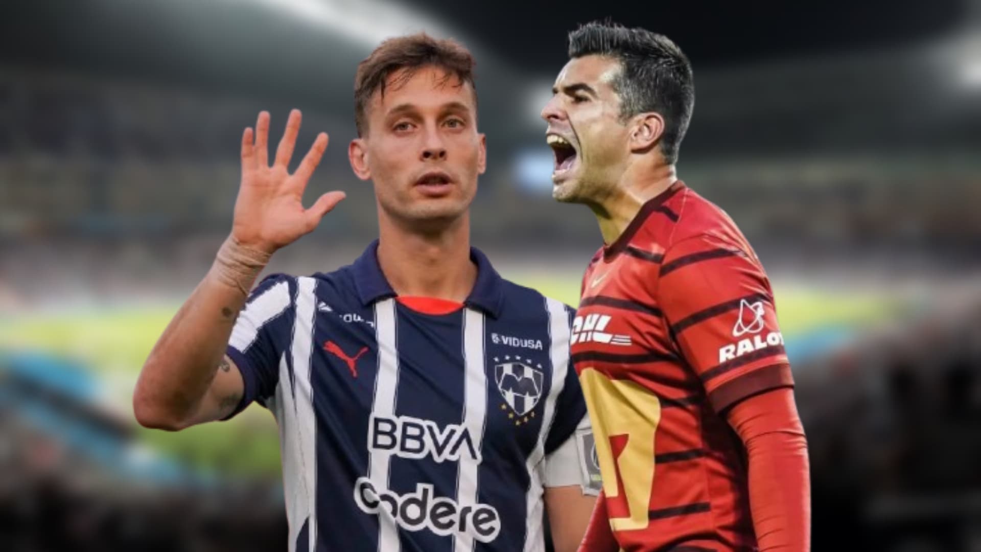 Julio González y Sergio Canales / Foto: Mexsport