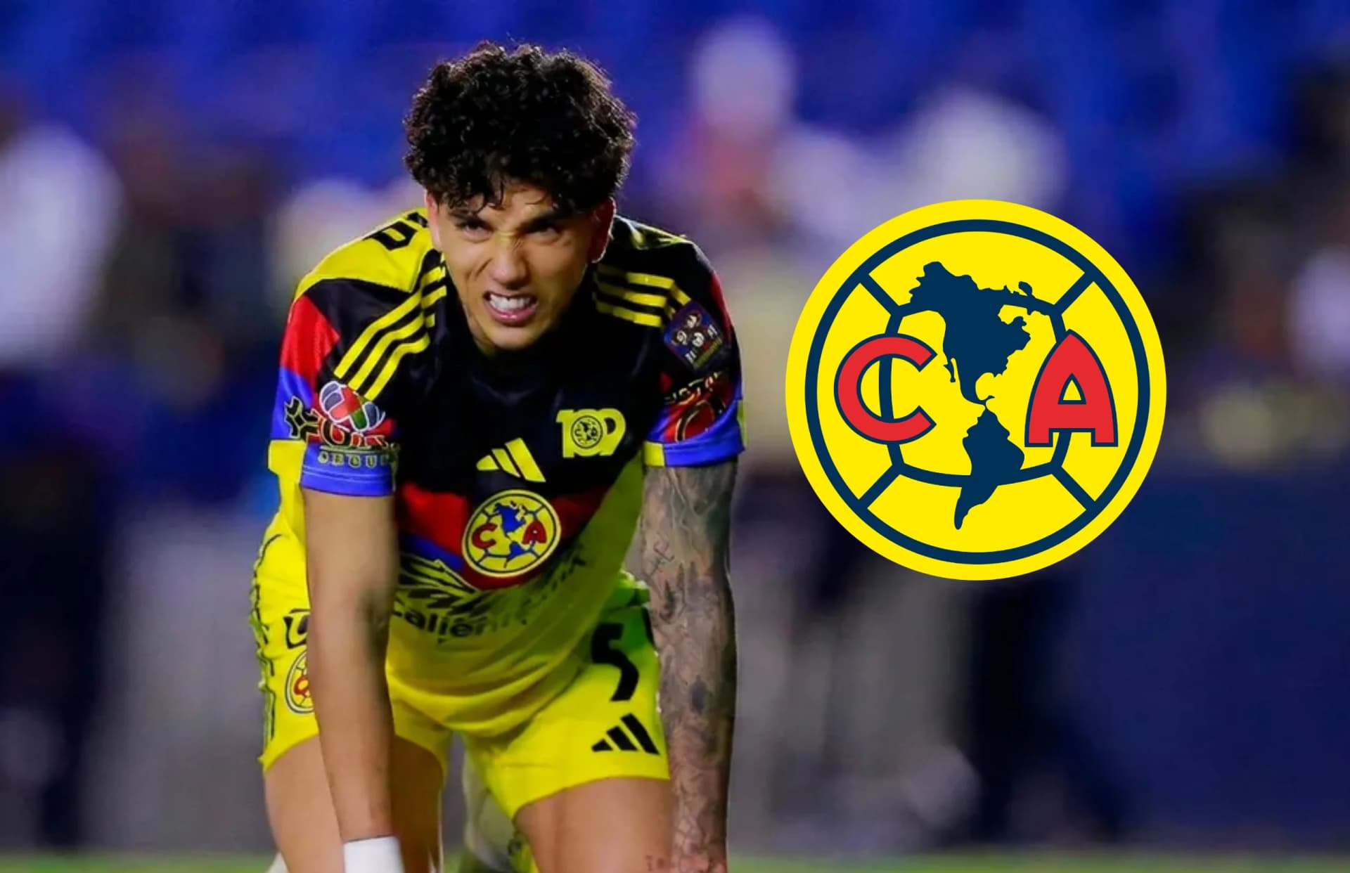 Kevin Álvarez recibió una fuerte entrada de parte de uno de sus compañeros en el entrenamiento.
