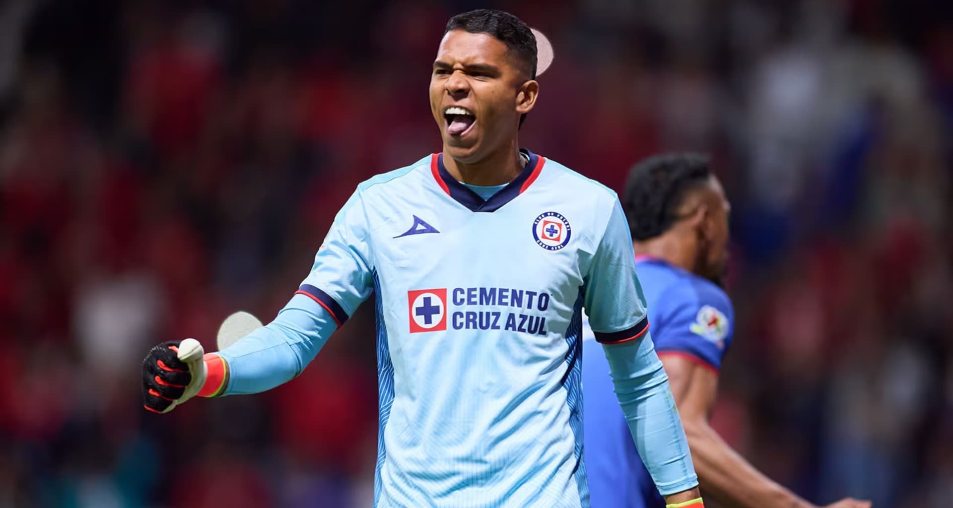 Kevin Mier celebra victoria del combinado de Cruz Azul (Fuente: Mexsports)