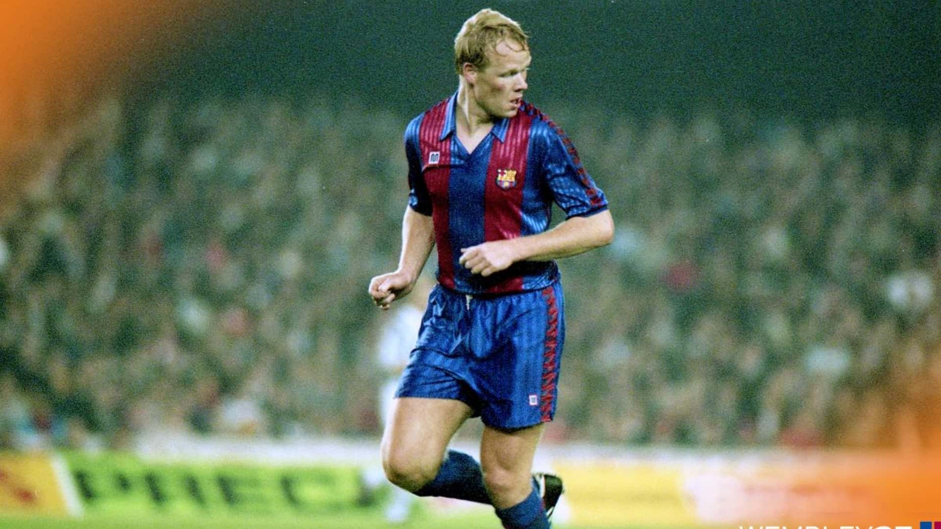 Koeman con la camiseta del Barcelona (Foto: FC Barcelona).