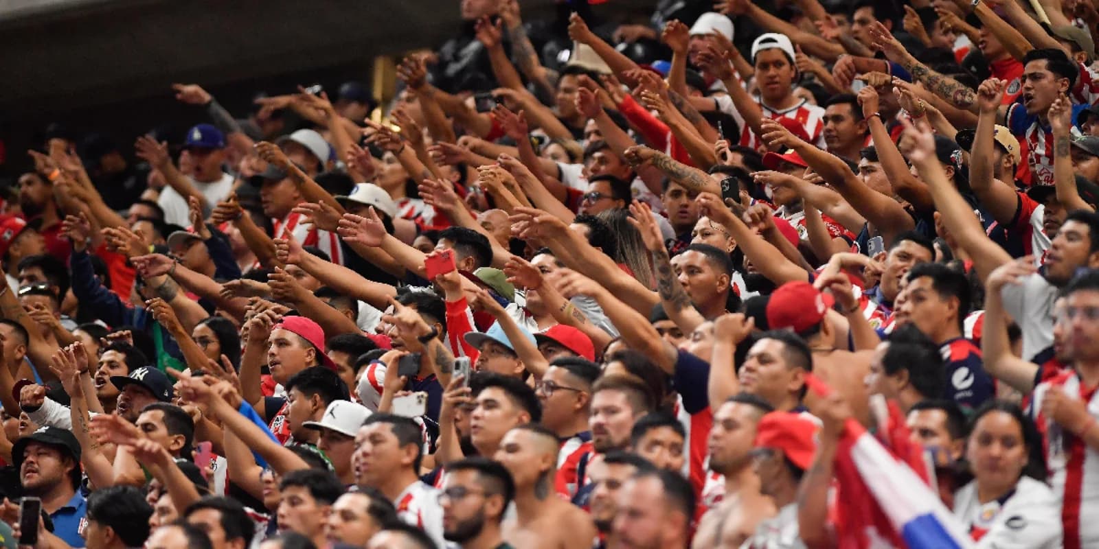La afición de Chivas cuenta con registros importantes dentro de la CDMX