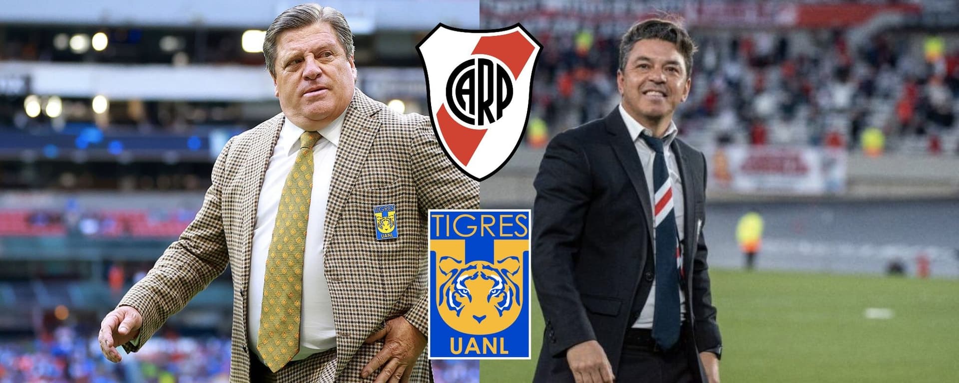 La afición de Tigres quiere fuera a Miguel Herrera y lo que tendría que pagar para sacar a Marcelo Gallardo de River Plate.