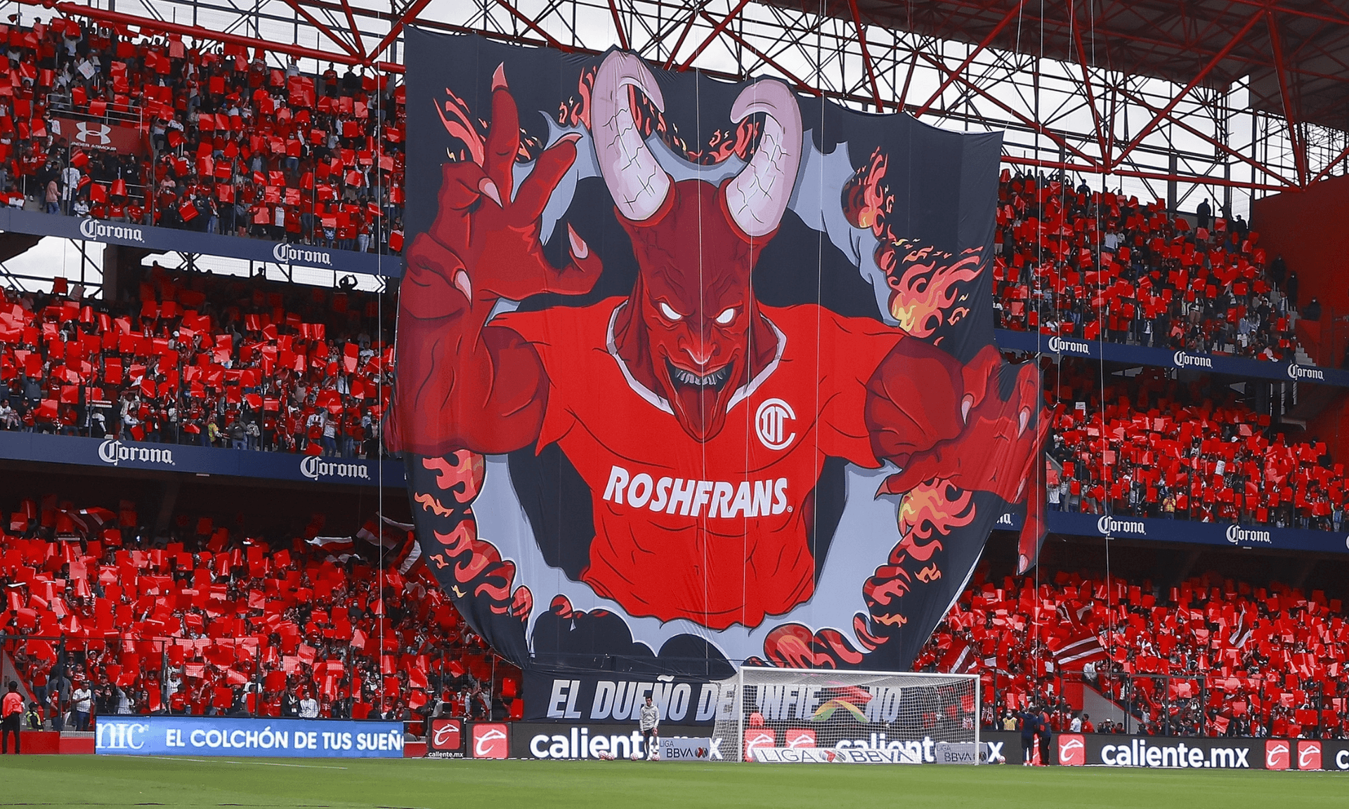 La afición de Toluca se concentra su mayoría en el Estado de México