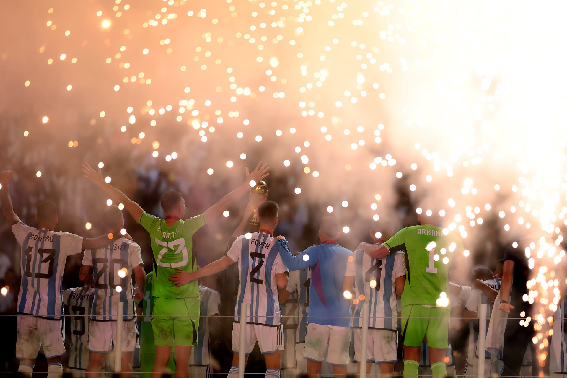 La Albiceleste venció a Francia en la Final.