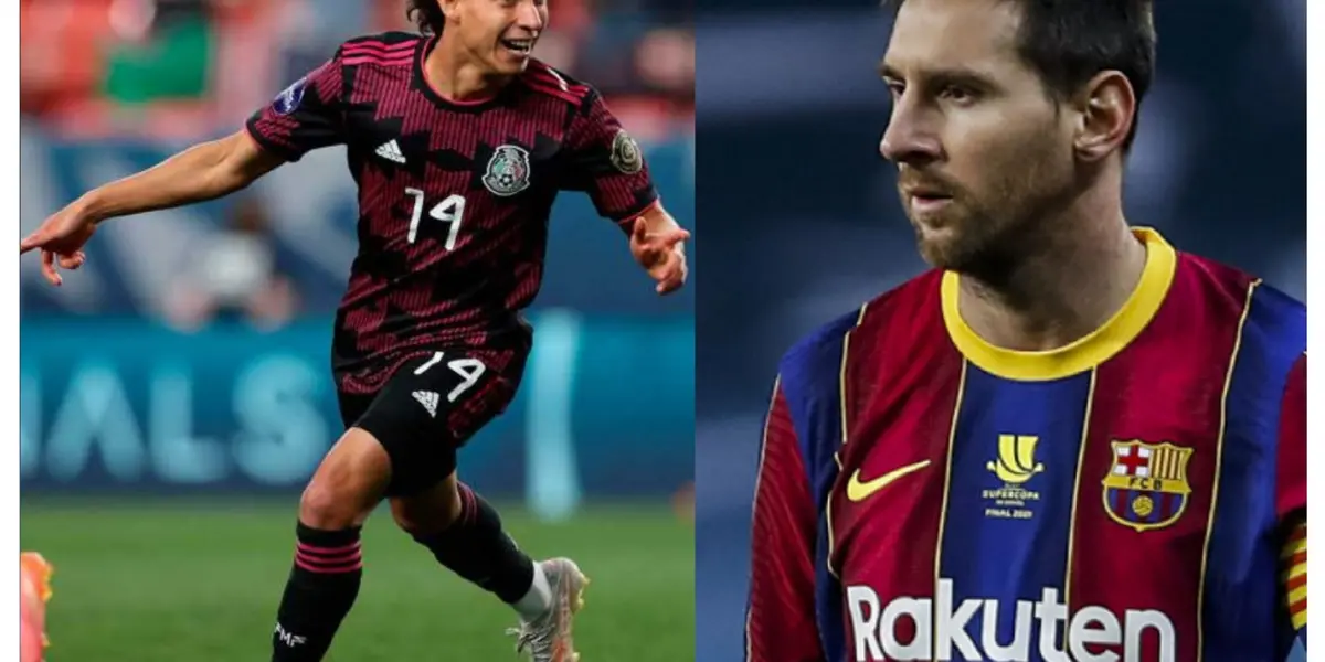 La carrera de Diego Laínez tiene poco de haber iniciado, y la de Lionel Messi está por concluir en unos años, pero la diferencia salarial es abismal.