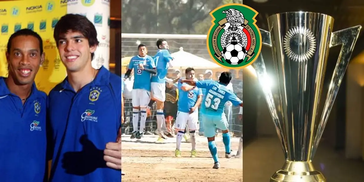 La carrera de este jugador mexicano se vio frustrada cuando brillaba con luz propia y no se alejó del fútbol, por lo que ahora actúa en el llano.