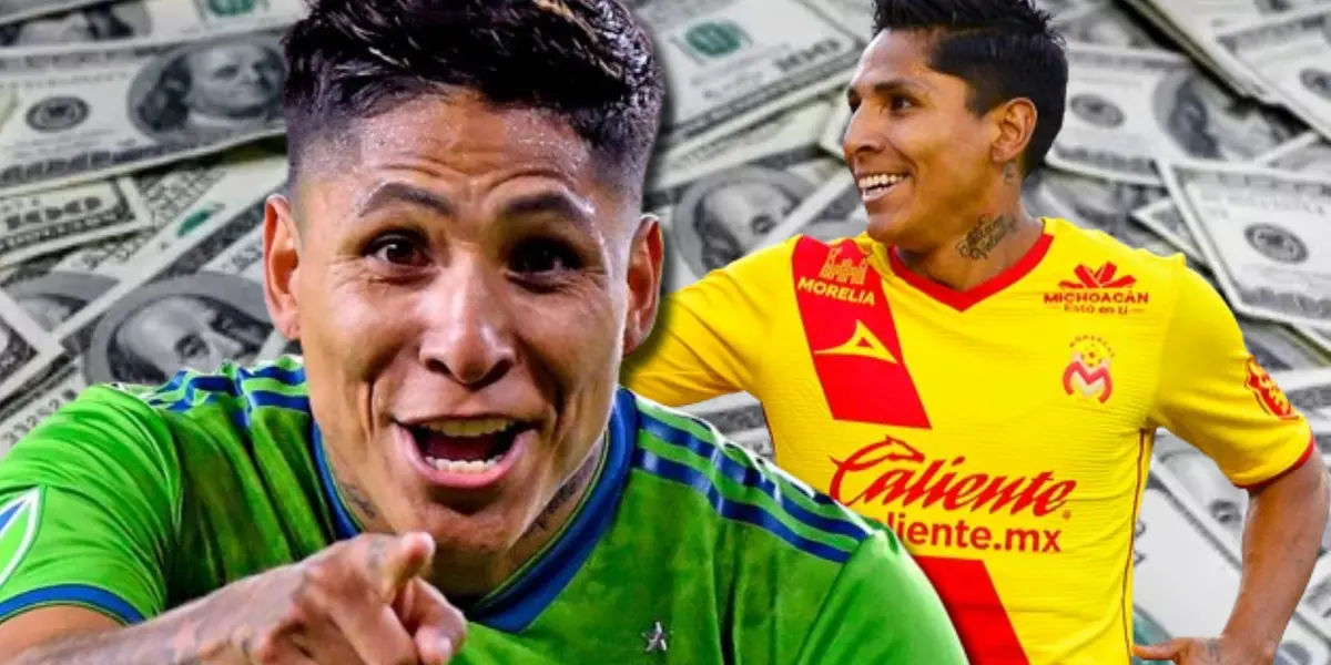 El salario que ganaba Ruidiaz en México, a diferencia de lo que gana en la MLS