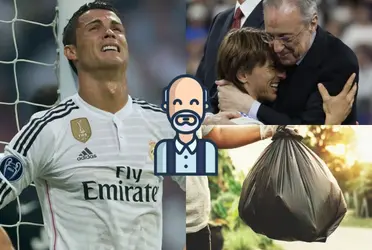 La dura traición del Real Madrid a Cristiano Ronaldo, luego del gesto con la estrella croata.
