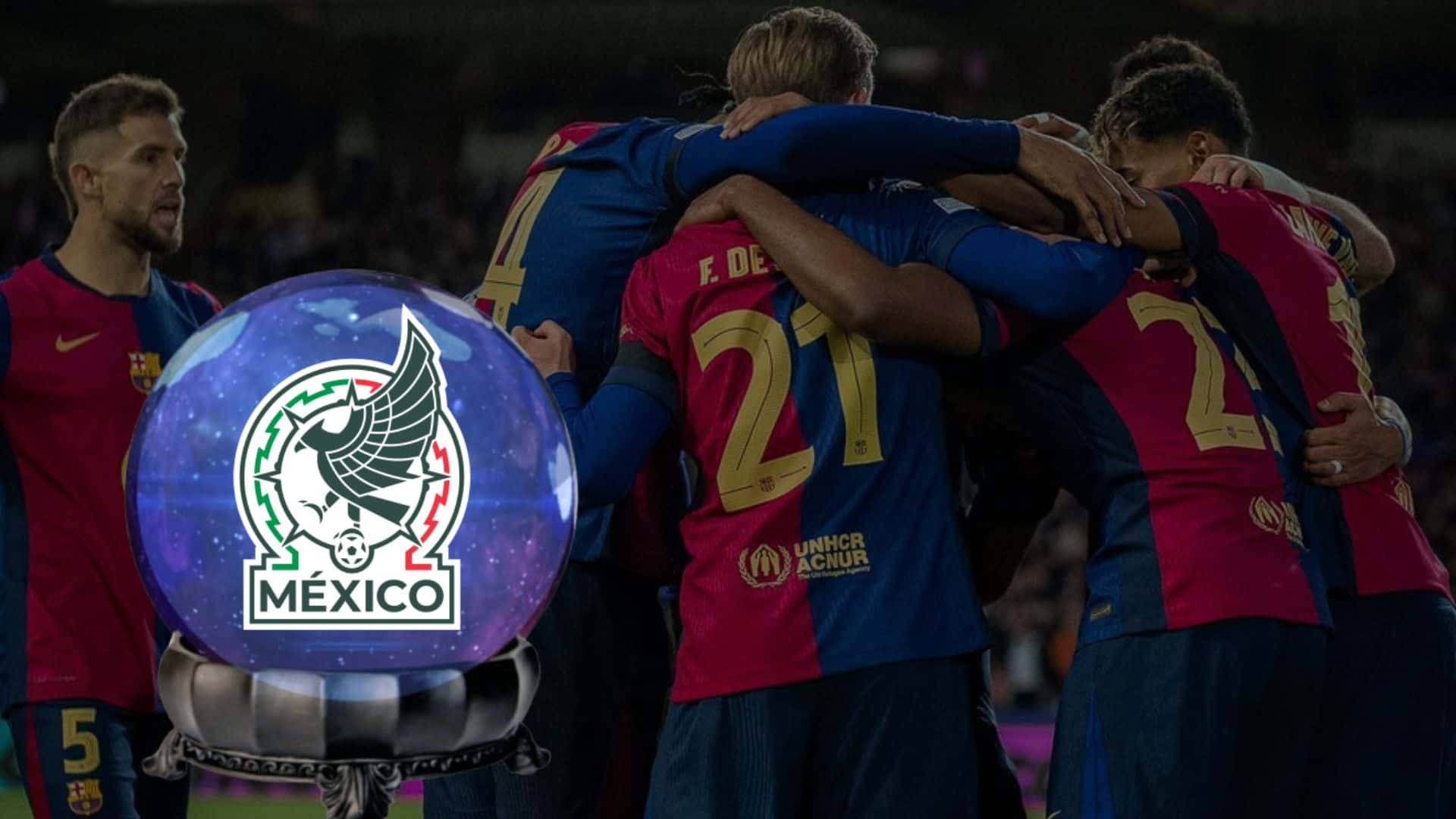 La eliminación del Benfica por el Barcelona trae buenos recuerdos para el futbol mexicano (Foto: Barcelona en X)