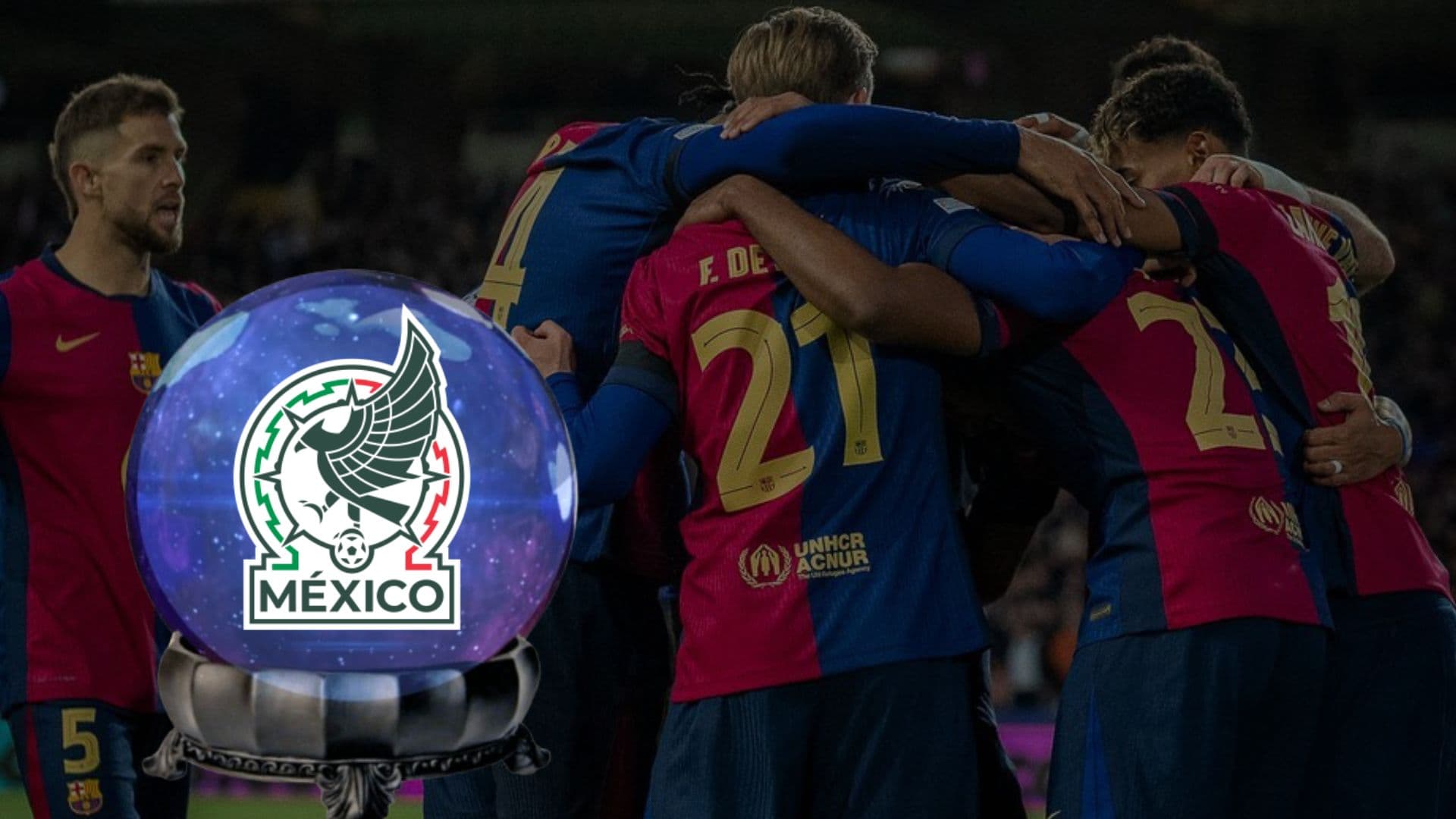 La eliminación del Benfica por el Barcelona trae buenos recuerdos para el futbol mexicano (Foto: Barcelona en X)