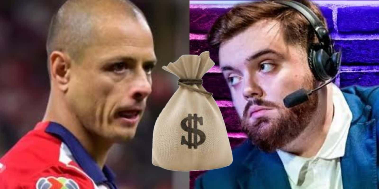 La fortuna de Chicharito a diferencia de la de Ibai creador de la Kings League.