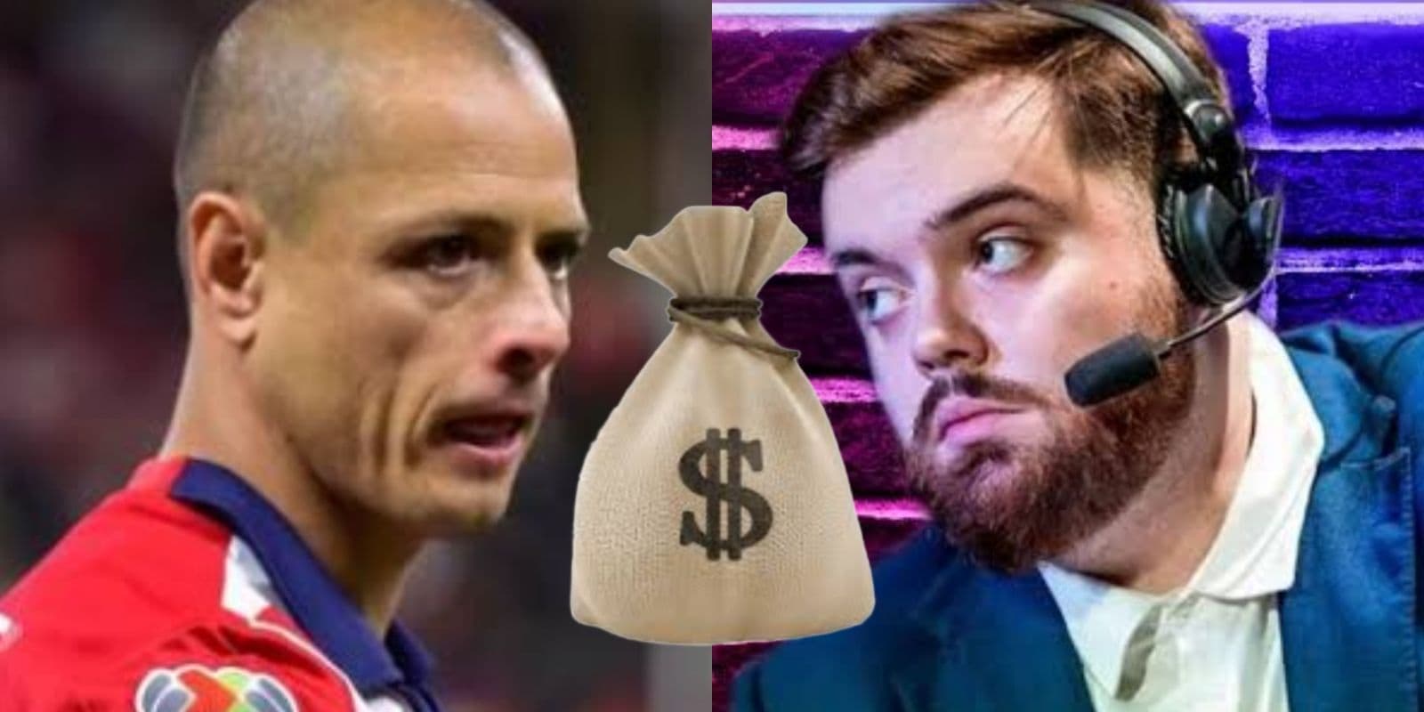 La fortuna de Chicharito a diferencia de la de Ibai creador de la Kings League.