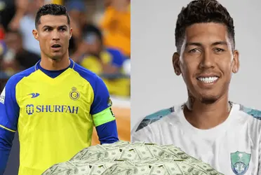 La fortuna que ganaría el jugador de la Selección de Brasil a comparación de Cristiano.