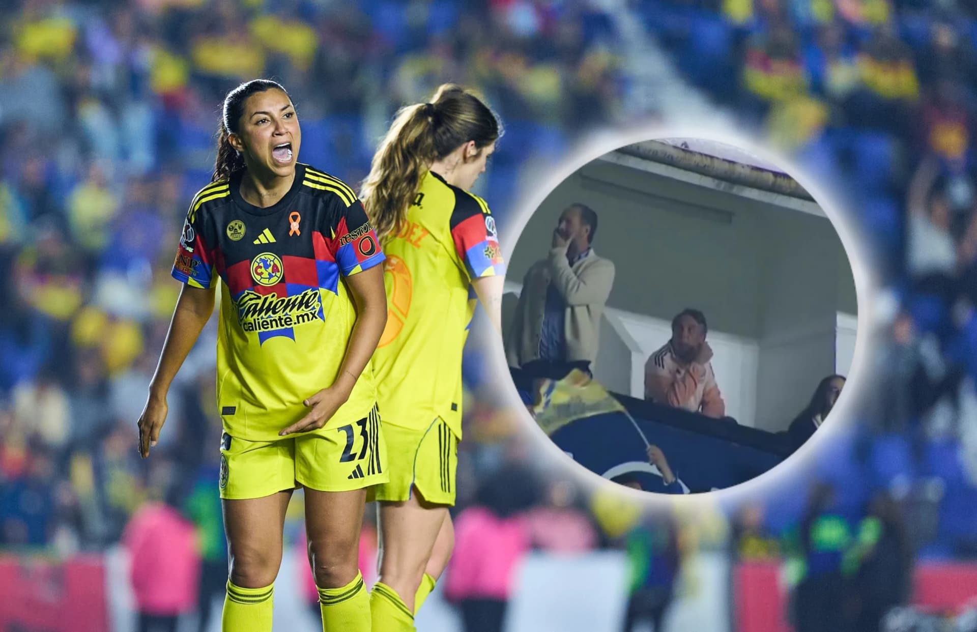 La frustración en el campo y en el palco: Emilio no pudo ocultar preocupación/ Foto MexSport.