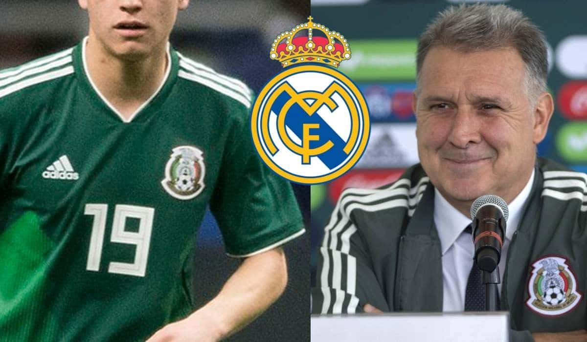 La joven perla mexicana que está en la mira del Real Madrid y Gerardo Martino lo sigue de cerca para tenerlo en el Tri.