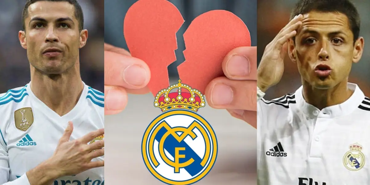 La mala relación entre Javier Hernández y Cristiano Ronaldo tendría que ver por una mujer.