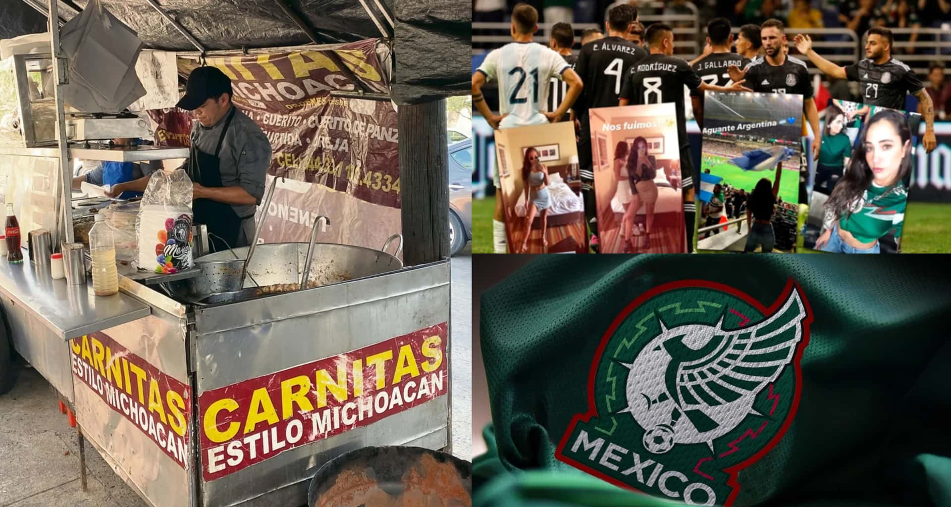 La pasó mal en su momento, todo por ser parte de una fiesta, en la que fue uno de los que encabezó el tema de meter mujeres a la concentración, ahora vende carnitas.