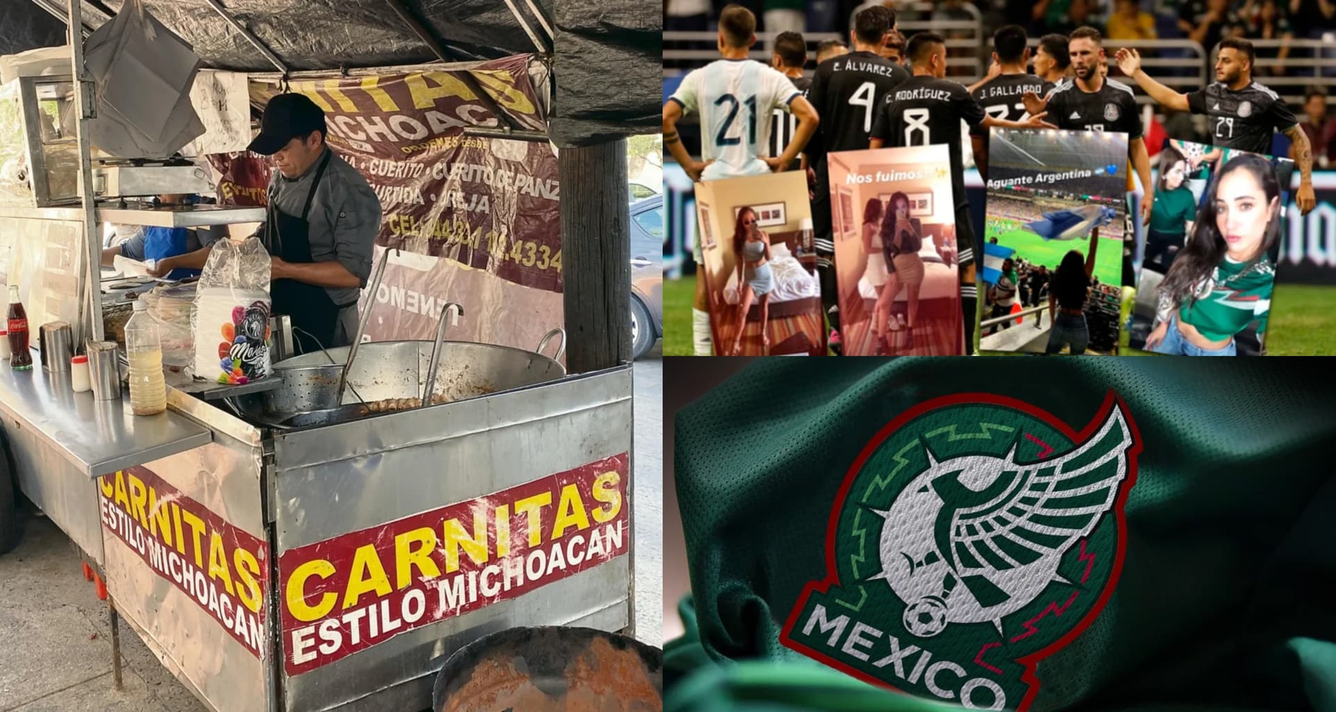 La pasó mal en su momento, todo por ser parte de una fiesta, en la que fue uno de los que encabezó el tema de meter mujeres a la concentración, ahora vende carnitas.