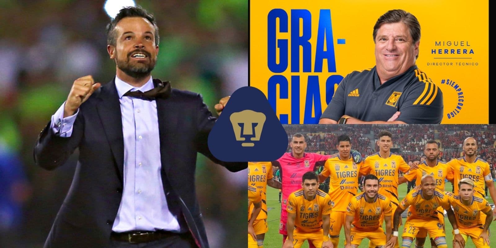 La plantilla de Tigres se divide con Miguel Herrera, uno llegaría a Pumas como su nuevo refuerzo