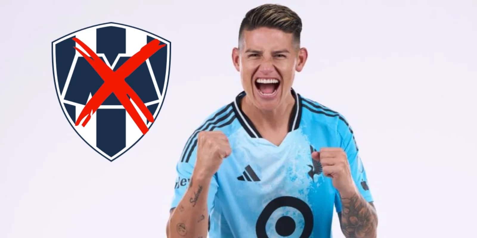 La razón por la que James Rodríguez no llegó al Monterrey