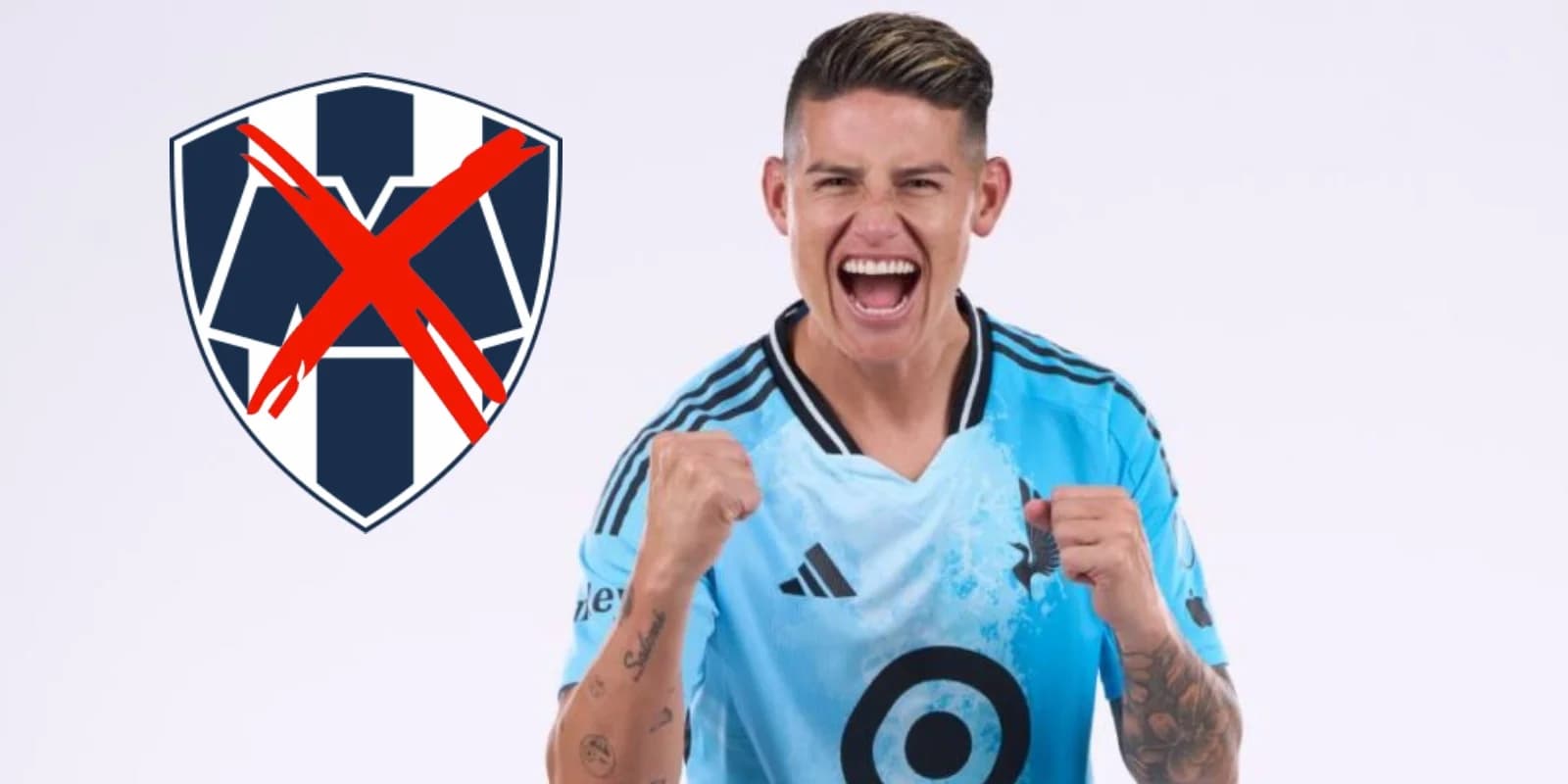 La razón por la que James Rodríguez no llegó al Monterrey