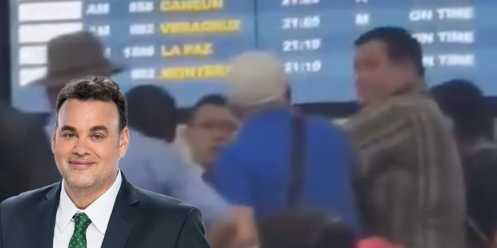 La reacción de David Faitelson sobre el viral enojo de Ferretti en el aeropuerto