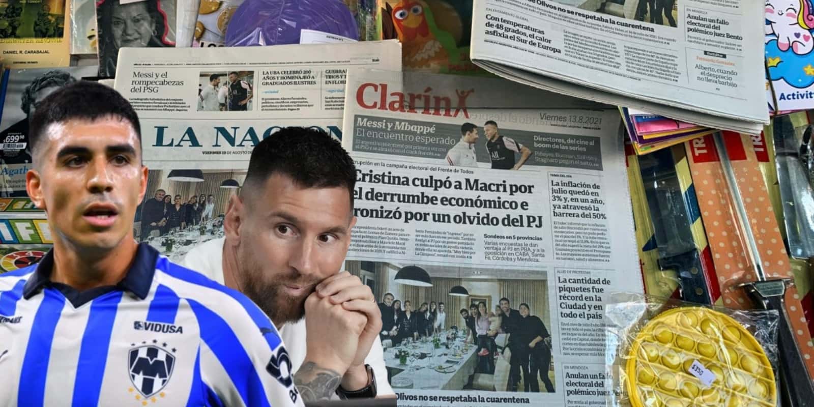 La reacción de la prensa argentina tras el gol de Rodríguez vs el Inter de Messi
