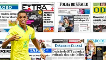 La reacción de la prensa brasileña al ver que Matheus Reis fue convocado al Tri