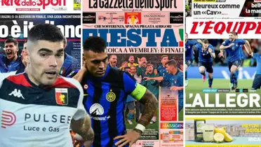 La reacción de la prensa italiana tras el gol de Johan Vásquez al Inter de Milán