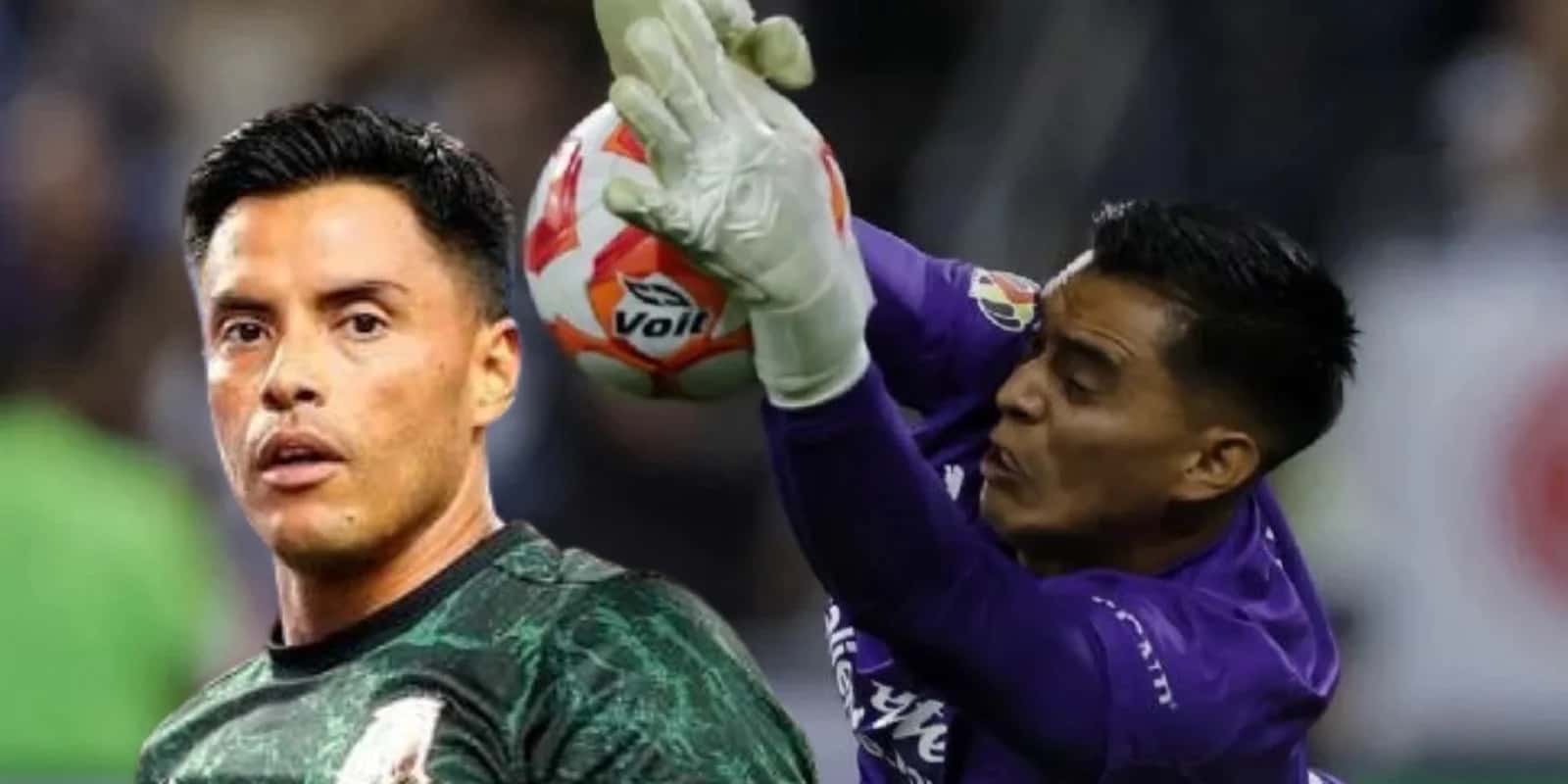 La reacción de Raúl Rangel al ver la atajada de Raúl Rangel ante Rayados