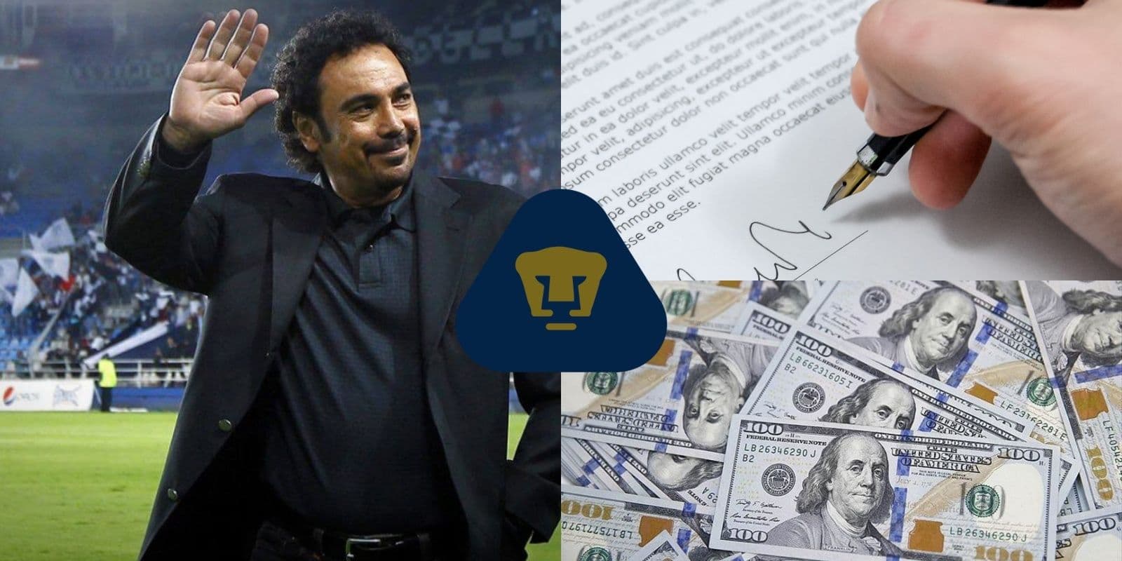 La ridícula cantidad e dinero que Pumas le tendría que pagar a Hugo Sánchez.