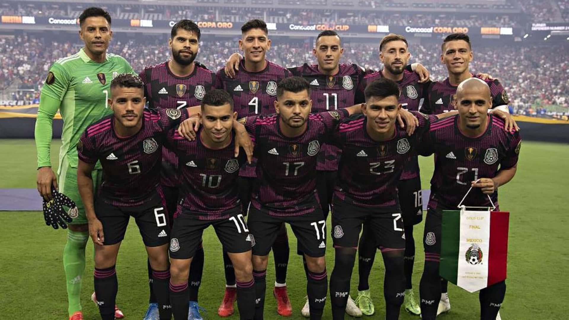 La Selección Mexicana durante la Copa Oro 2021 (Fuente: USM)