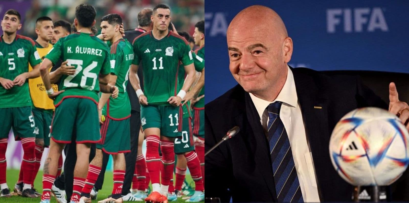 La Selección Mexicana fracaso en el mundial de Qatar 2022 y la FIFA le da una de las mejores noticias de cara al mundial de 2026.