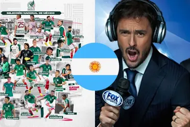 La Selección Mexicana ya tiene a su lista para Qatar 2022 y así reaccionaron en Argentina