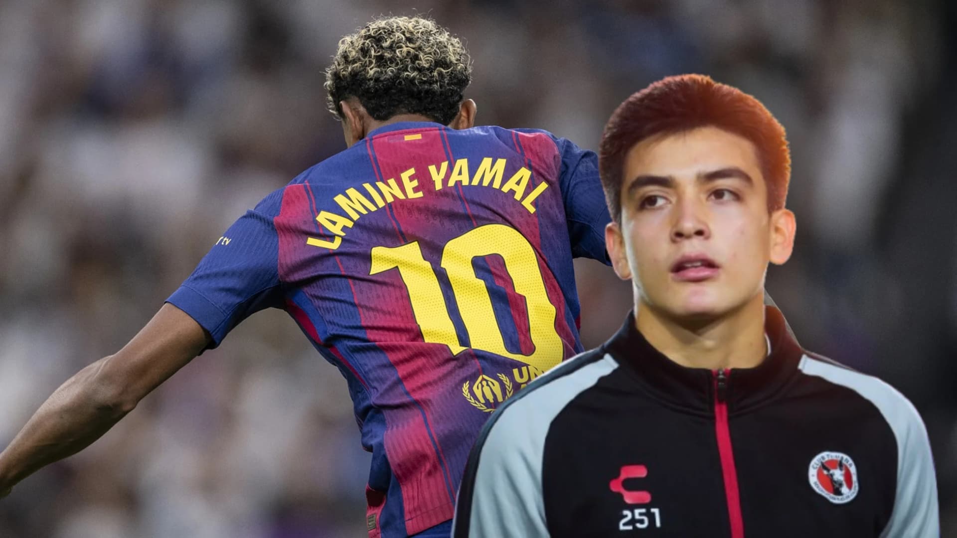 Lamine Yamal en FC Barcelona y Gilberto Mora en Xolos