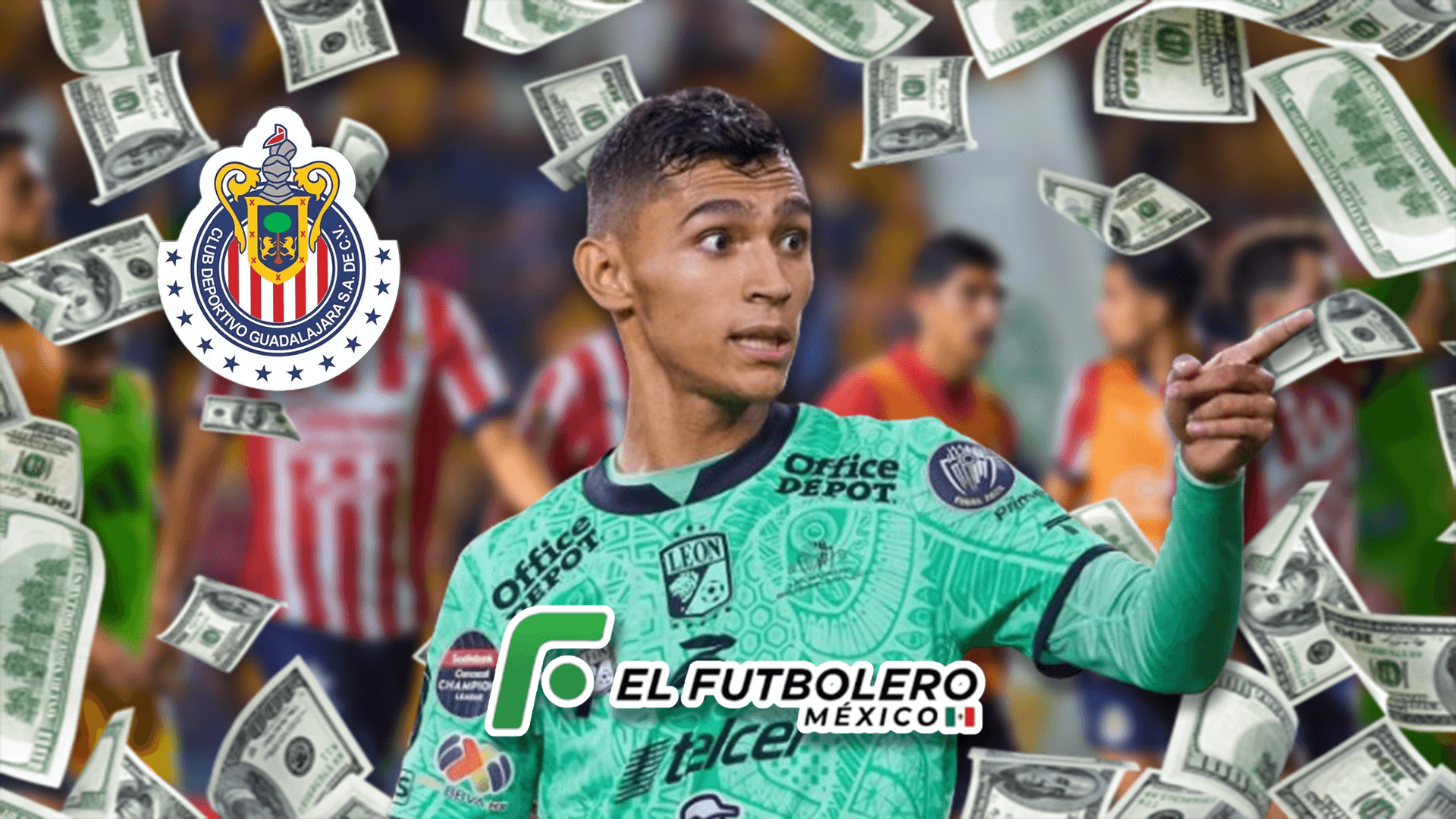 Las Chivas ofrecieron una millonada por Fidel Ambriz, pero fueron rechazados (Foto: AS México)