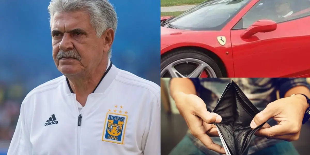 Las contradicciones de la vida, uno de los jugadores que tuvo disputas y discordia con Ricardo Ferretti se quedó sin dinero, mientras el Tuca tiene un Ferrari.