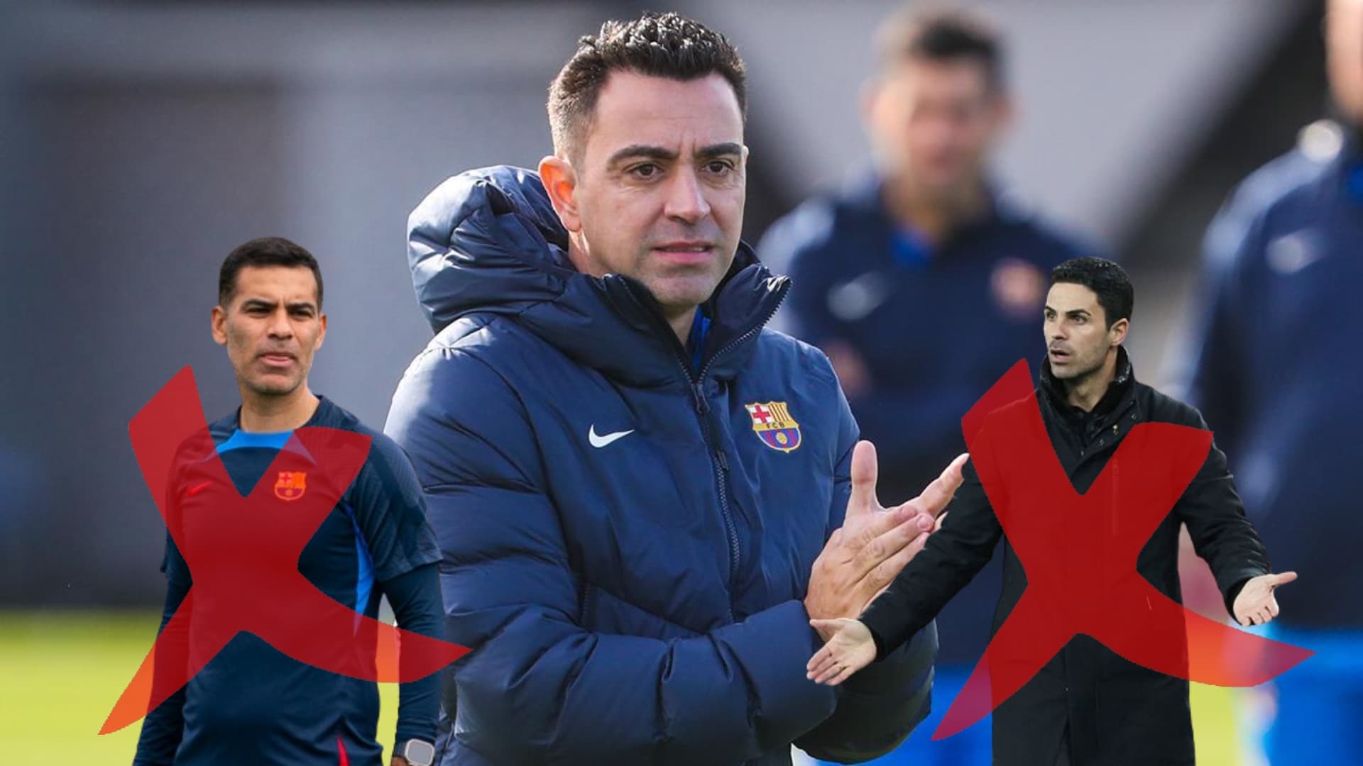 Las opciones para nuevo estratega culé tras la salida de Xavi.