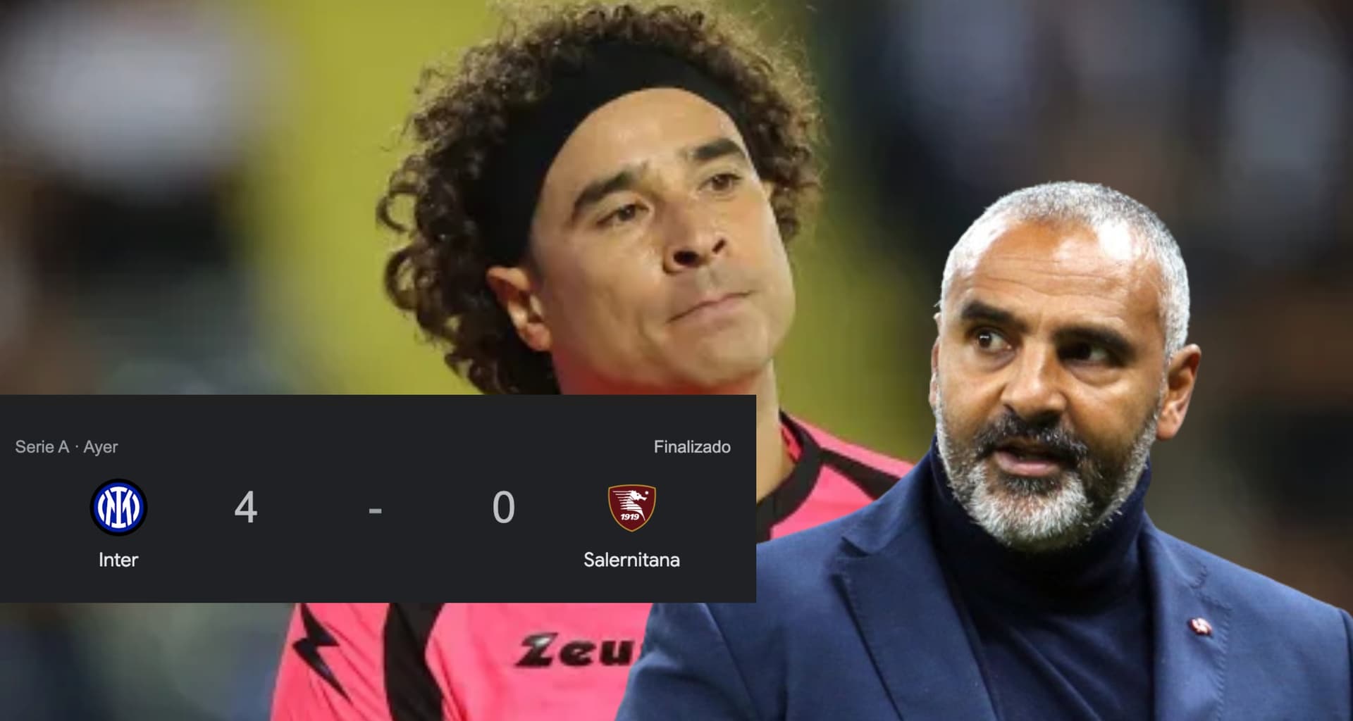 Le dieron de a 4 a Ochoa y lo que dijo el DT de Salernitana sobre el equipo