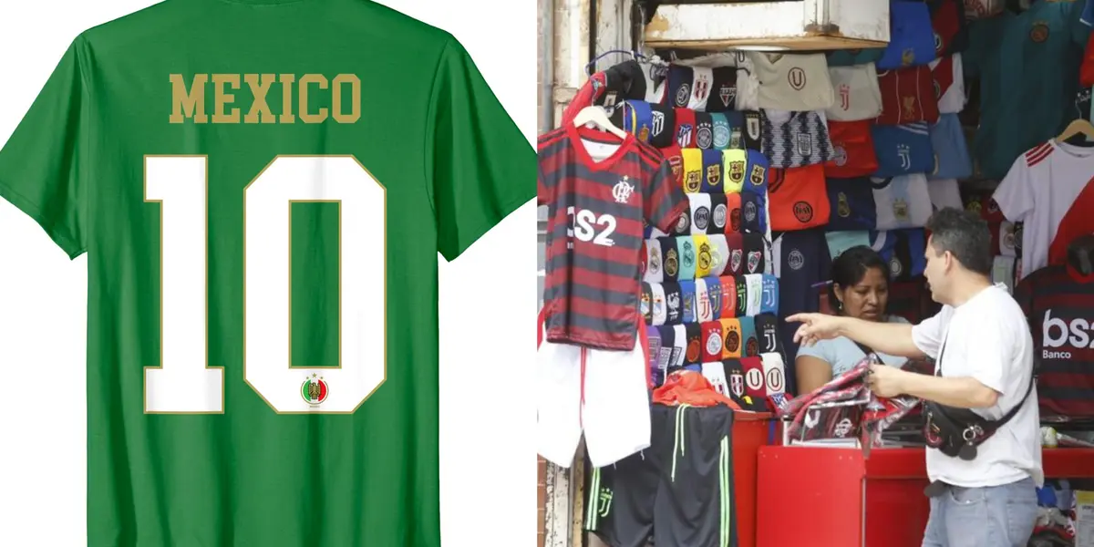Le dieron la 10 de México pero fracasó en un Mundial Ahora Luis García se dedica a la venta de camisetas, junto con otro ex futbolista. 