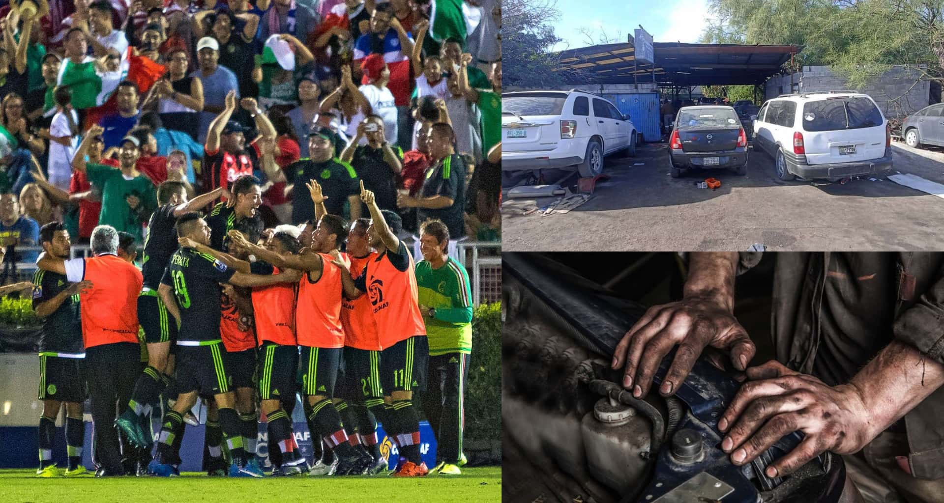 Le dio un baile al máximo rival y ahora trabaja reparando autos a unos metros de su suelo
