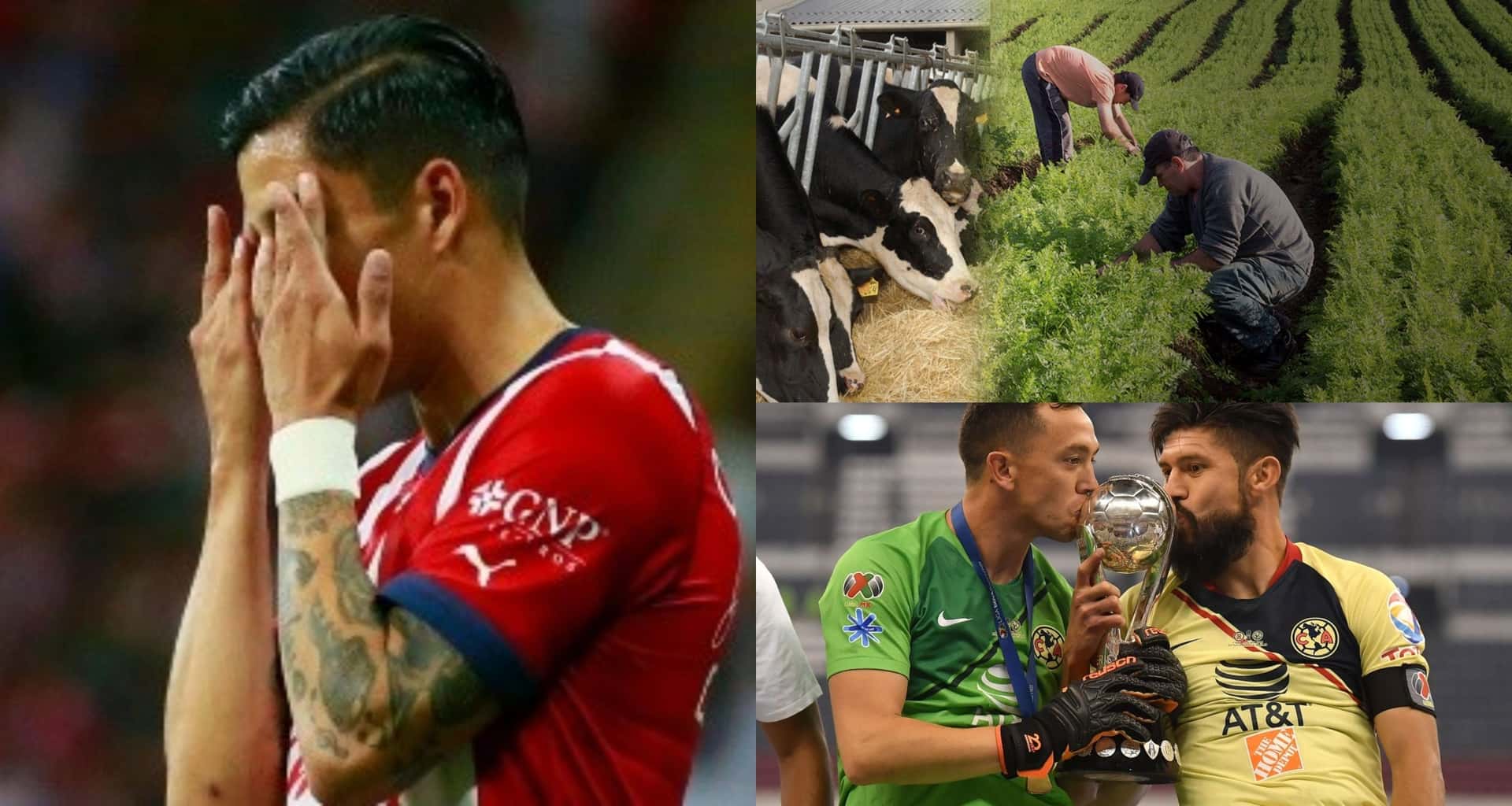 Le fue mal con las Chivas, vio campeón al América de la Liga MX mientras el Guadalajara estaba en caída libre, ahora es agricultor.