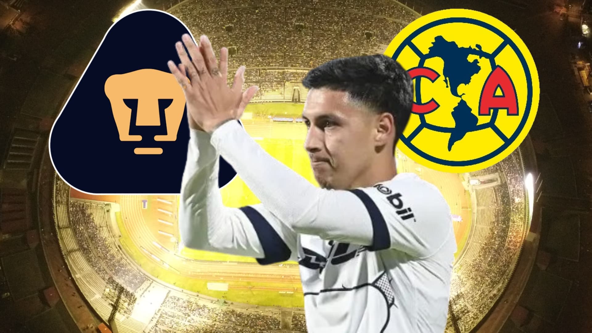 Leo Suárez con Pumas / Foto: Luis Estrello