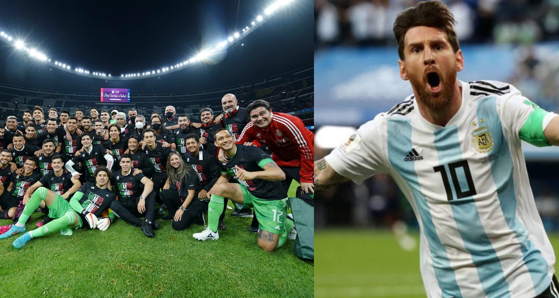 Lionel Messi es uno de los mejores jugadores del mundo, se enteró que se juega con el Tri y quiere enfrentar a uno de nuestros.