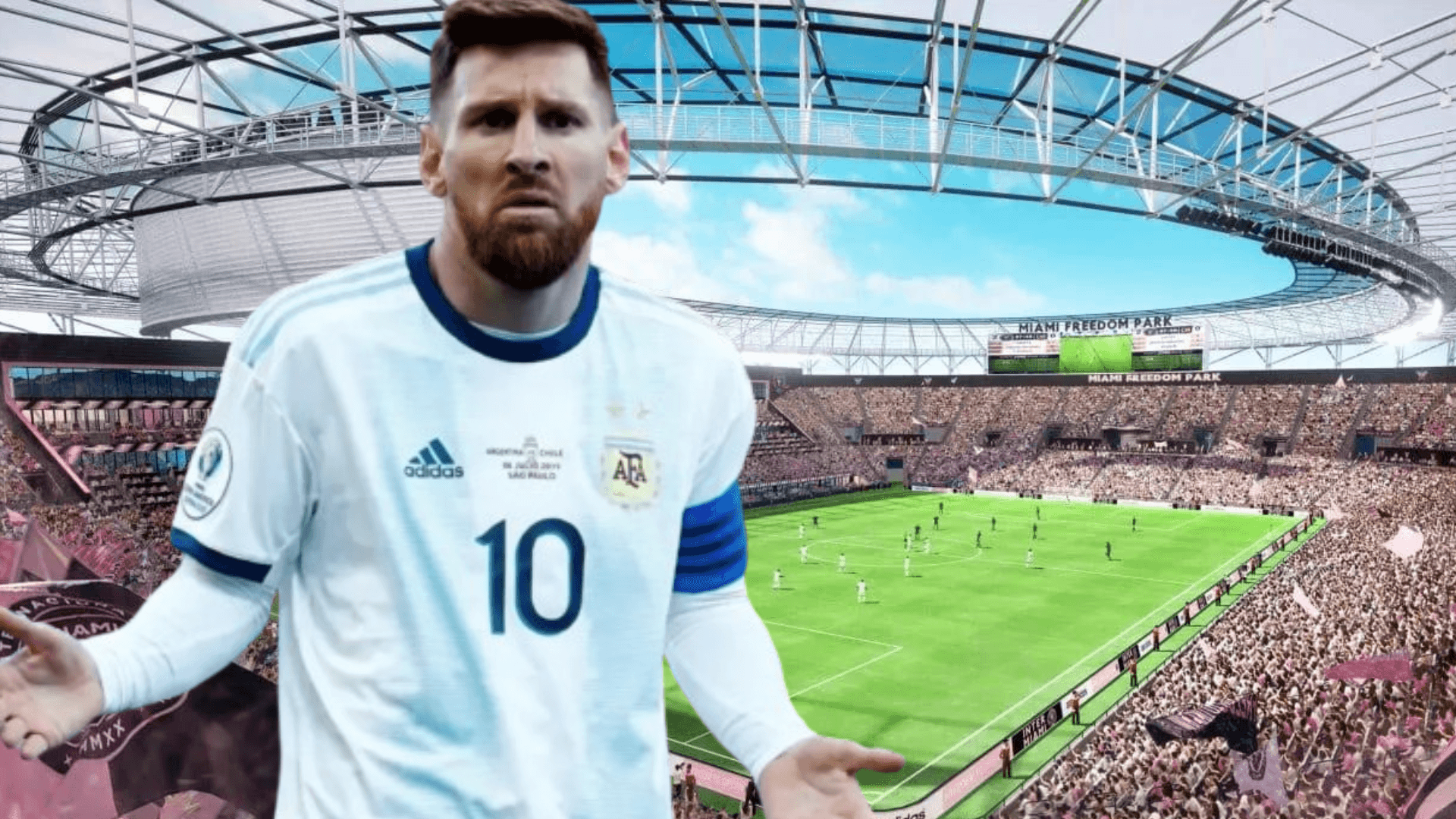 Lionel Messi fue captado negandole su camiseta a un jugador de Los Ángeles Galaxy y generó bronca