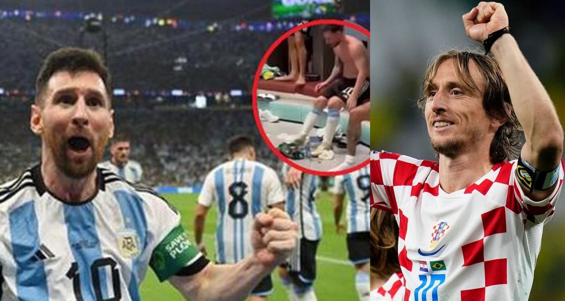 Lionel Messi la pisó pero esto fue lo que hizo Luka Modric cuando recibió la camiseta del seleccionado mexicano.